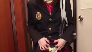 Hot Rin Aoki gargles hard-on and swallows fountains - JAV XXX!