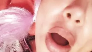 First Intense Orgasm with My Stepmother's Toy