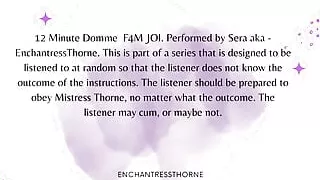 Femdom JOI Mean Denial Part 1