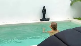 My big cock was perfect for her holes