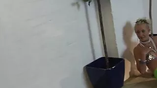 Tracy Venus mermaid role play has her ditch the tail so he can fuck her!