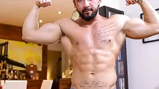 Muscle Stud Zack Lemec Blows His Load