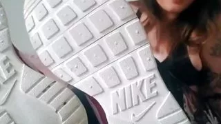 My Sweaty Sneakers After Sports: Orgasm Ruin. I'm Back From the Gym, My Good Little Minion.