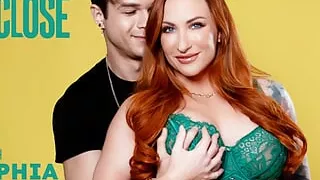 UP CLOSE - Perfect Redhead MILF Sophia Locke CREAMS On Jayden Marcos's Cock Until Getting CREAMPIED