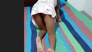 Srilanka crazy stepsister and step brother hard fuck her bedroom