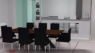 Away From Home 3 Ive fucked Eva's but cheeks she played with my dick under the table