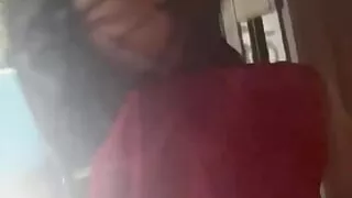 Sissy crossdresser walking in public dressed like a slut