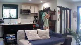 Webcam Wife Out Of Shower