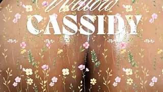 Willow Cassidy warming up in her #1 of 3 parts video series her making you cum daddy while you are away on business enjoy