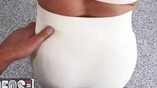 Charles Dera Keeps His Eye On Raina Rae's Gorgeous Body While She's Bending Over Doing Yoga Poses - MOFOS