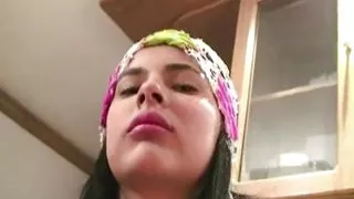 Tiny Tessa with Rounded tits and Fingering pussy