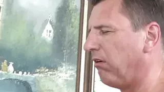 German granny Gerda 64 bangs with the insurance broker for better conditions of her life insurance