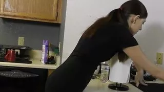 Miranda Miller Is Maid Who Sucks a Cock and Gets a Creampie