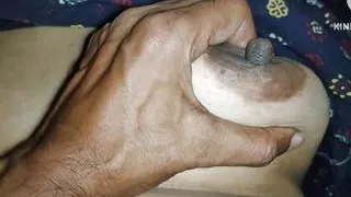 First time creamipie sex with friends wife in absence of friend