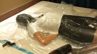The Female Slave in the Vacuum Bag