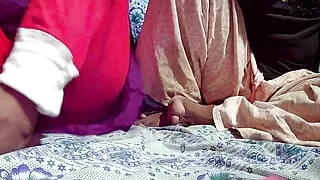 Indian dasi bahabi and Dewar sex in the jungle