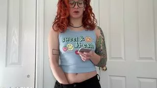 taboo step-sister wants to fulfill your asshole eating fetish - full video on Veggiebabyy Manyvids