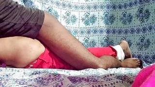 Young Man and old woman sex in the room