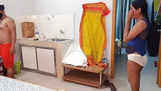 Stepmom Fucks With Stepson In Hotel