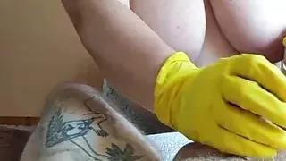 I love milking cock and looking at cum