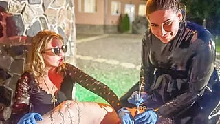 Sounding - Medieval URETHRAL Experiments in the Night at Dracula Femdom Castle