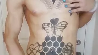 horny whore in action