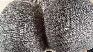 Yoga Pants Farting and Peeing
