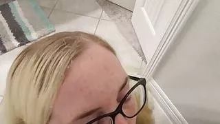 Work Break Pleasure: Masturbation Tease to At-Home Blowjob