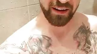Pissing in the shower