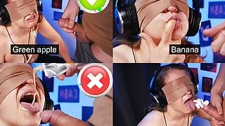 Very CRAZY Trick! My best Friend Tricked me when I Guessed the fruit. xSanyAny GAME OF TASTE 2024.06.23