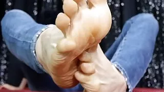 Feet and Jeans Worship