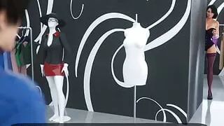 Milfy City Xmas Episode 4 - Fuck Me in the Clothes Shop by Misskitty2k