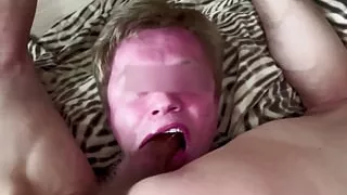 Blowjob to an old teacher for an exam