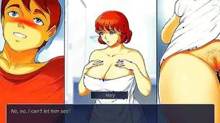 teen boy Fucking a milf in the bathroom