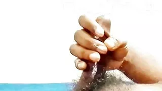 Desi man jerking for sexy mother in law.