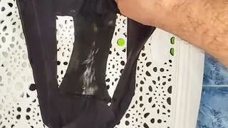 Daughter panties cumming