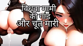 Widowed Mami's ass and pussy.