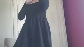 Sensual Strip Tease Ends in a Wet Way