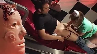 Nasty Nurse Sucks a Guy and Get All Fuck Holes Smashed