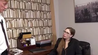 AuntJudysXXX - Tall MILF Boss Lady Alice Fucks Her Employee