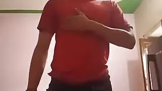 Pee cumshort in sunny leone home