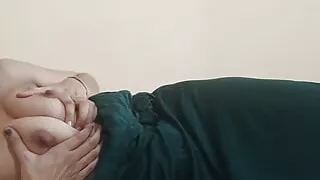 Ishita getting horny on bed