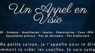 [French Audio Porn] I'm calling you to tell you how to empty your balls