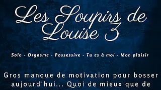 [French Audio Porn] Listen to me masturbate talking to you dirty