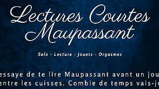 French Audio Porn   Teaser   I masturbate while reading you a story