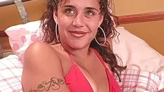 Sexy Latina Carmen Soto Using Dildo on Pussy