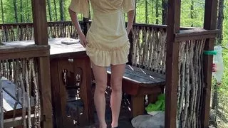 We fed the mosquitoes, laughed and had sex in nature