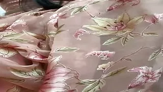 Hot Girlfriend Showing off Her Pretty Dress