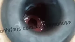 Hollow Anal Plug Training