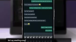 Girlfriend Unfettered 2 Ashley Masturbated in Bathroom While Looking at Vince Masturbate